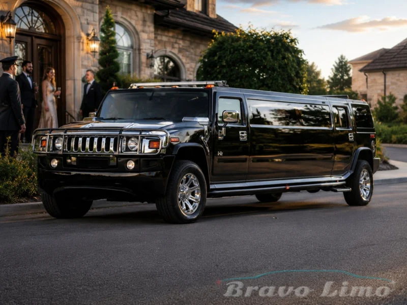Black Hummer H2 Limo (14 Comfort / 16&ndash;18 Max)