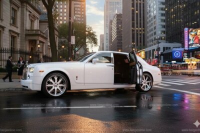 Rolls Royce Phantom – White (2 Comfort / 2 Max)