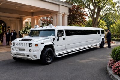 Hummer H2 White