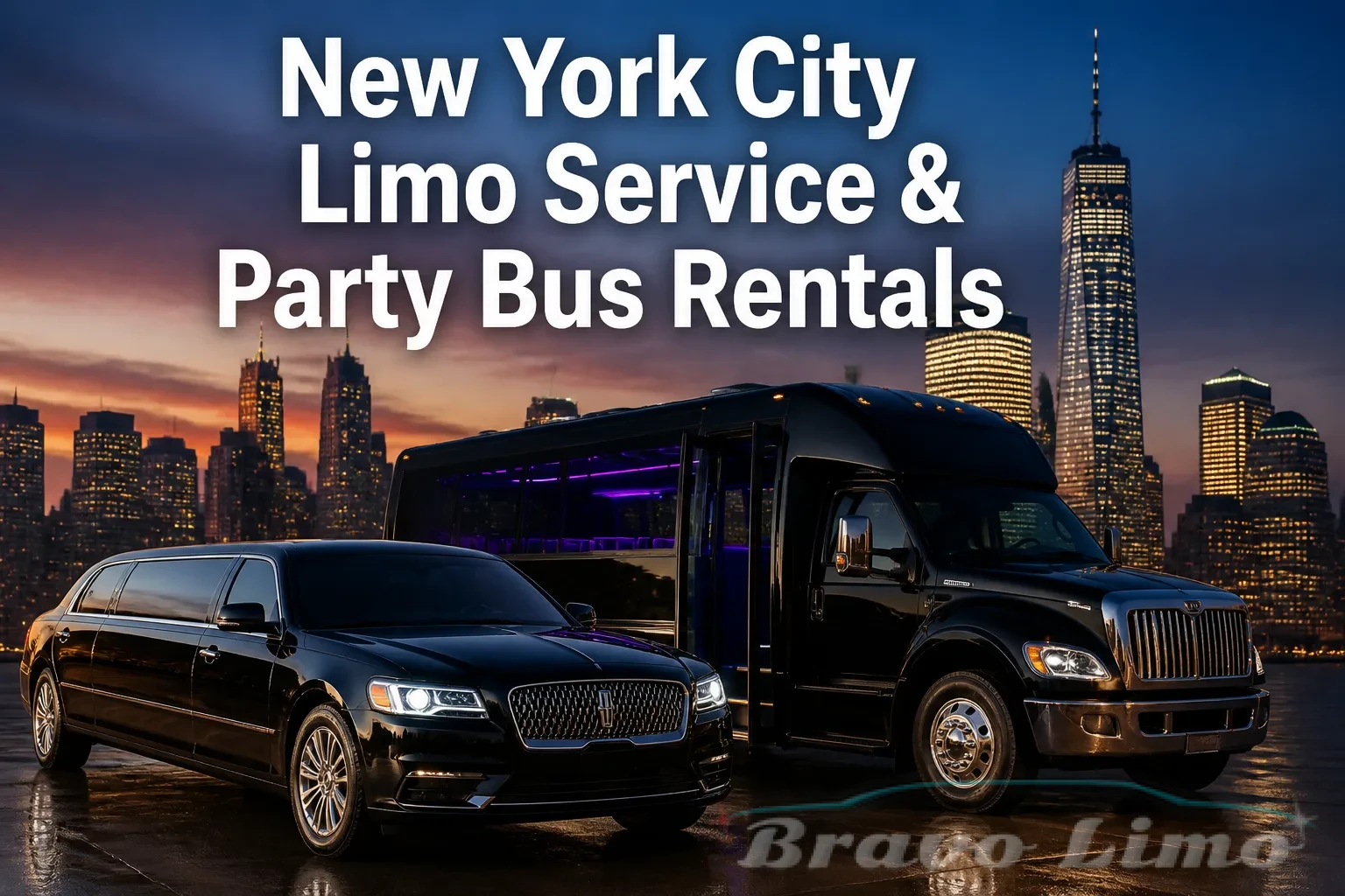 New York City Limo Service & Party Bus Rentals