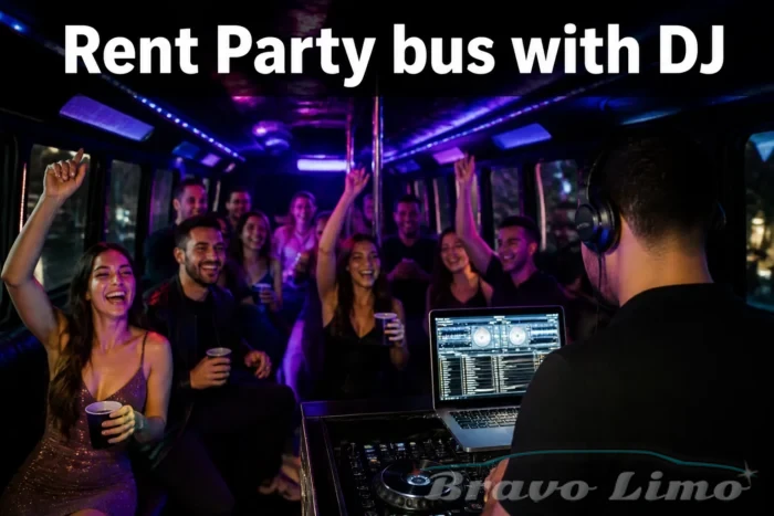 Rent Party bus with DJ