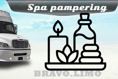 Spa days and pampering sessions limousine service