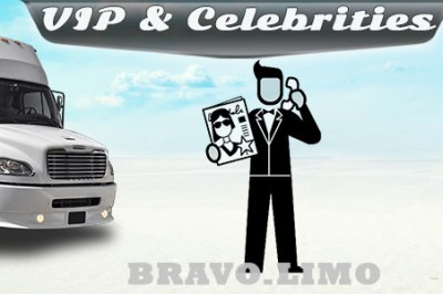 Limousine VIP transportation for celebrities and executives