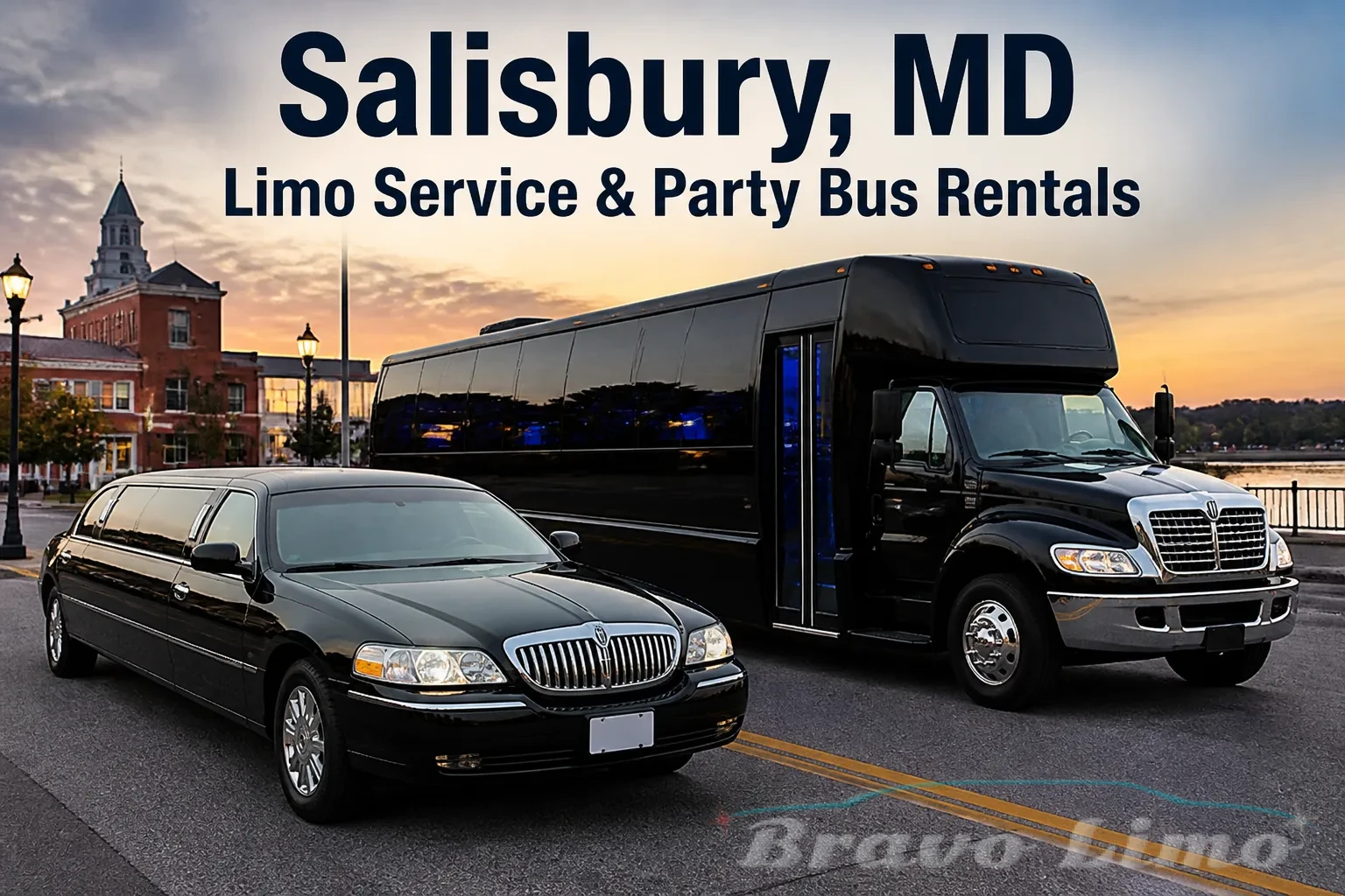 Salisbury, MD Limo Service & Party Bus Rentals