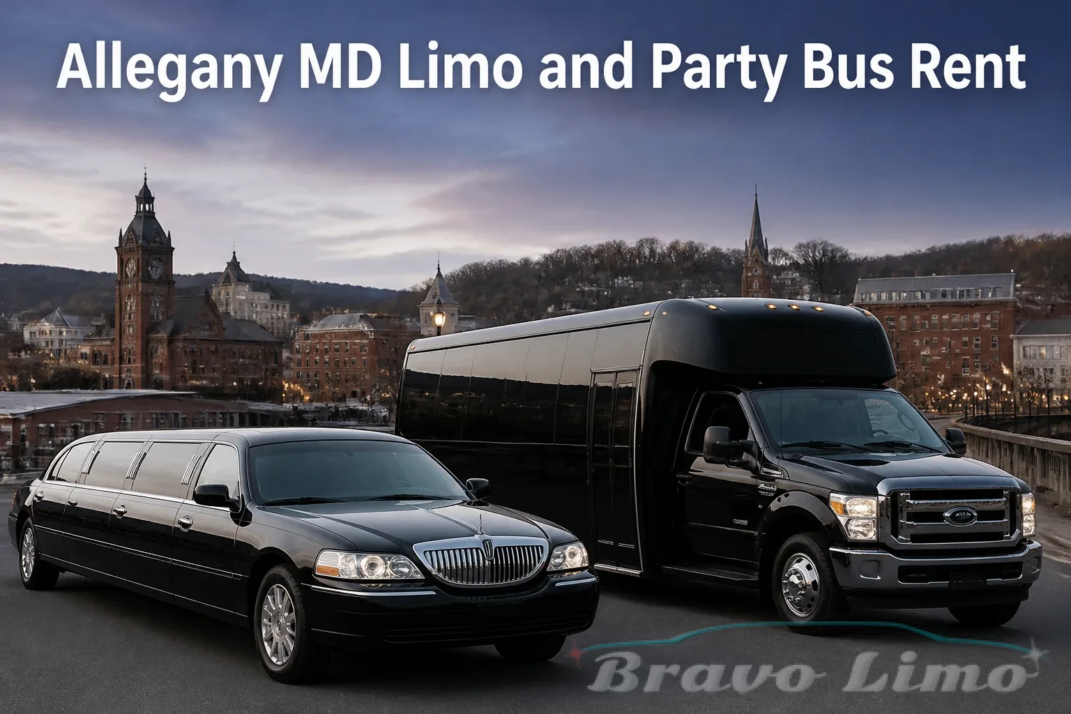 Allegany MD Limo and Party Bus Rent