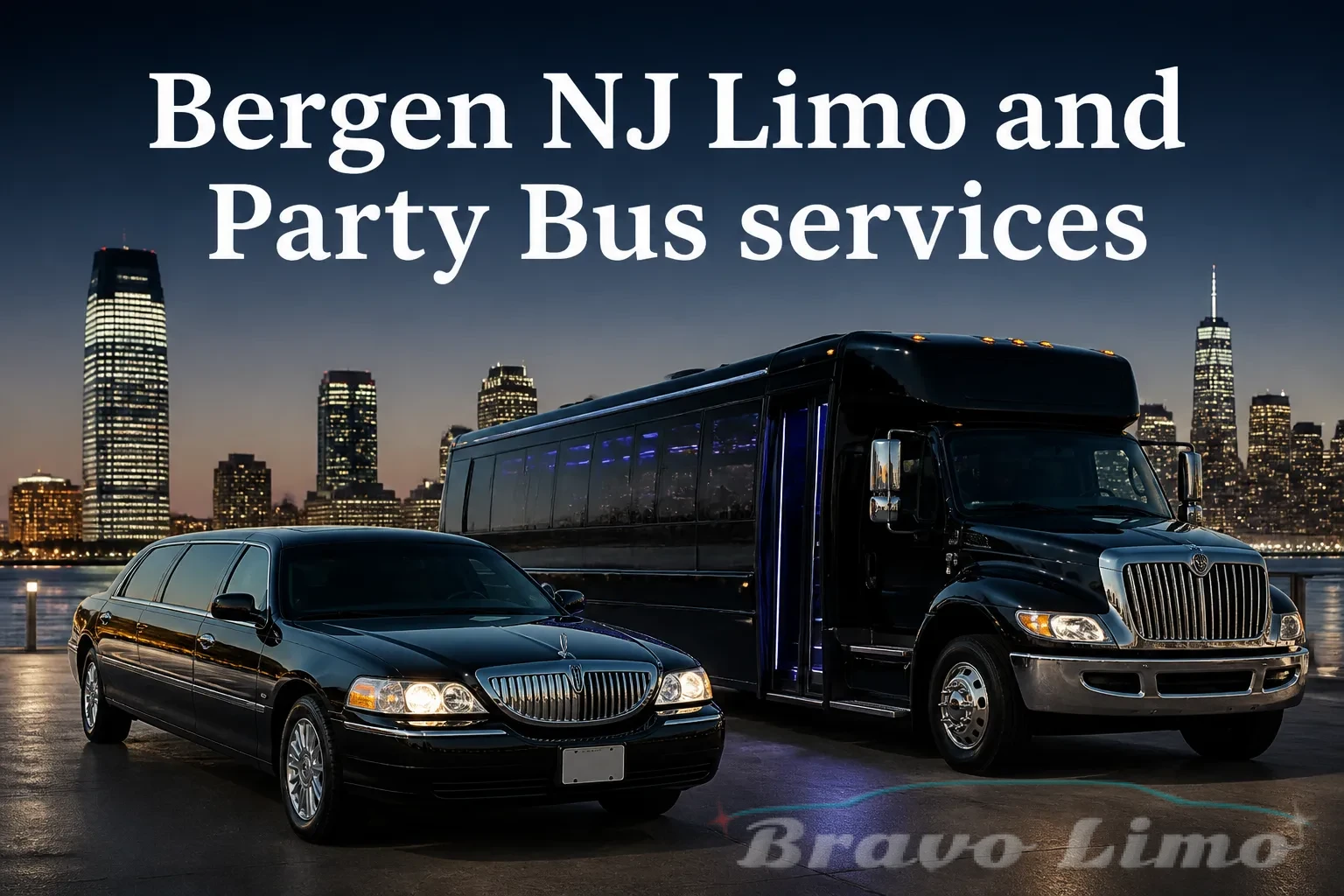 Bergen NJ Limo and Party Bus services