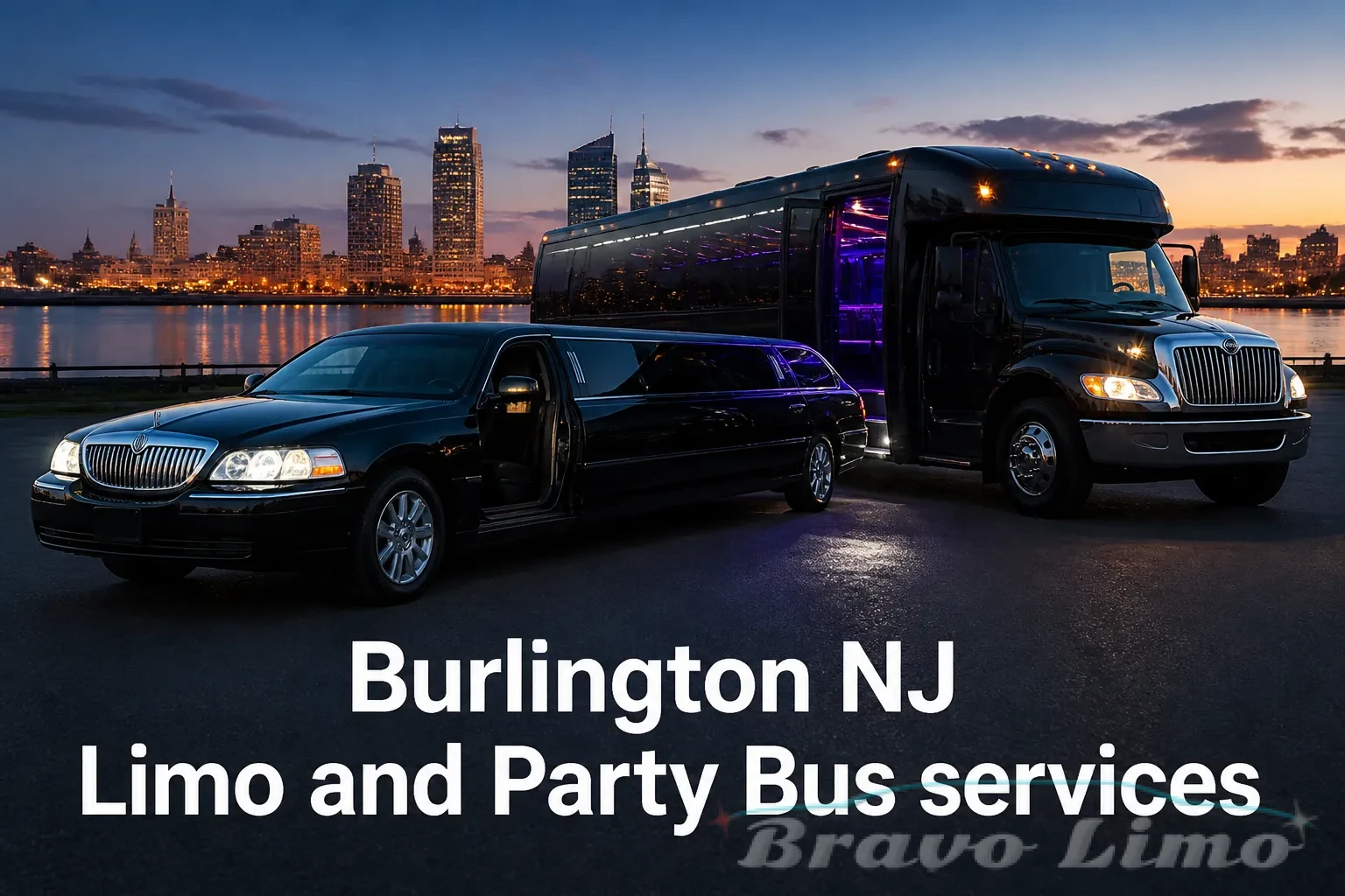 Burlington NJ Limo and Party Bus services