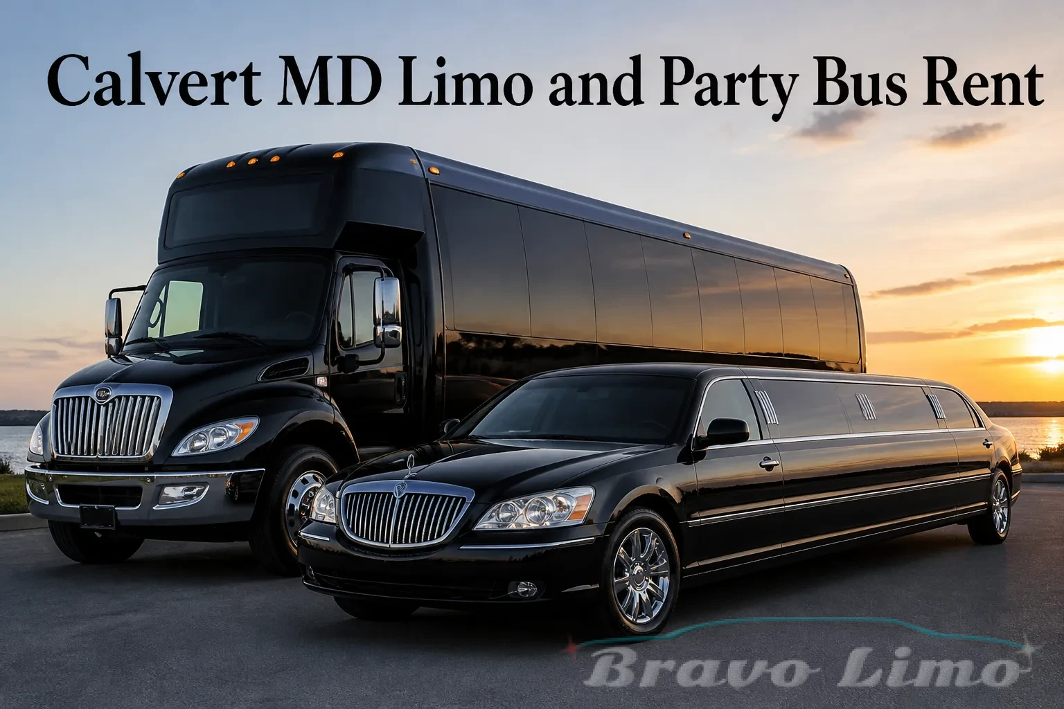 Calvert MD Limo and Party Bus Rent