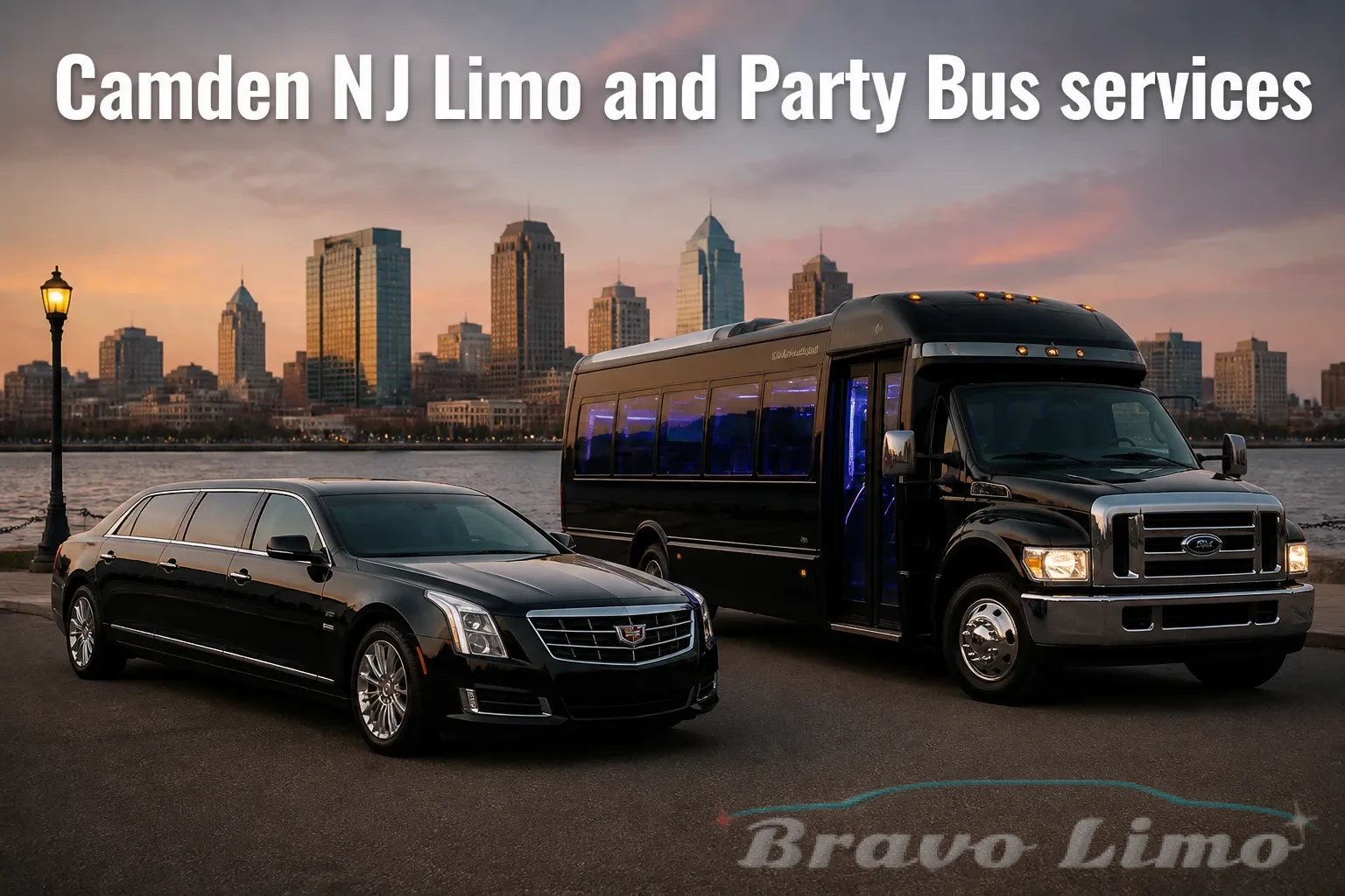 Camden NJ Limo and Party Bus services