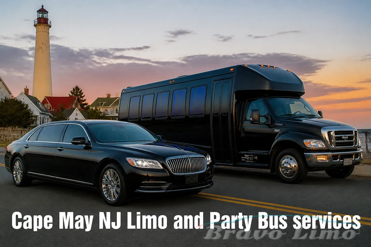 Cape May NJ Limo and Party Bus services