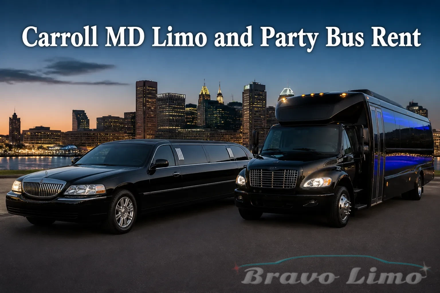 Carroll MD Limo and Party Bus Rent