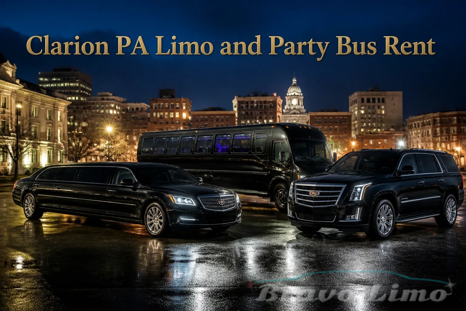 Clarion PA Limo and Party Bus Rent