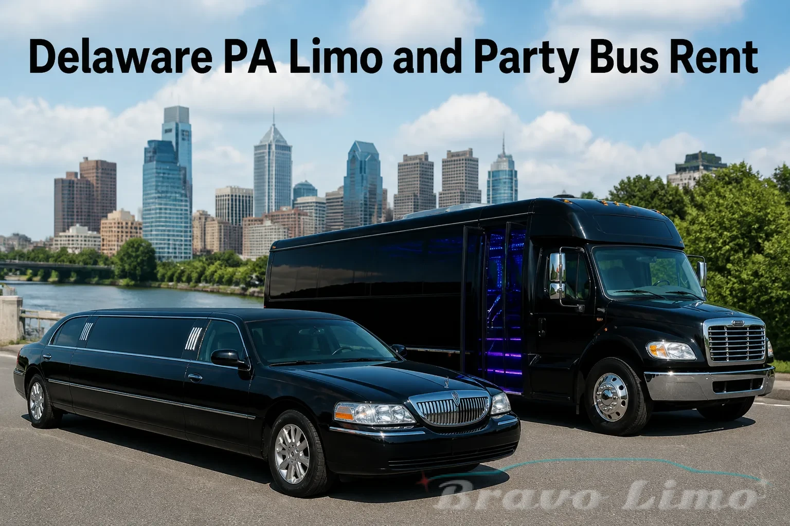 Delaware PA Limo and Party Bus Rent