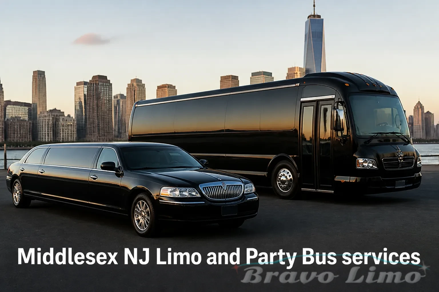 Middlesex NJ Limo and Party Bus services