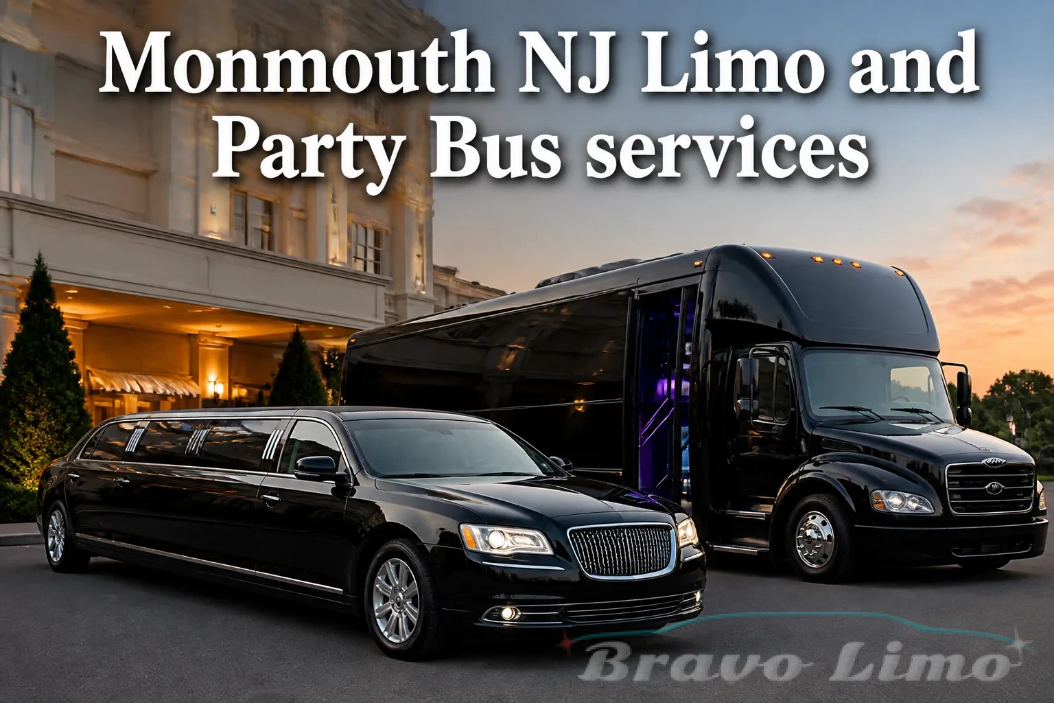 Monmouth NJ Limo and Party Bus services