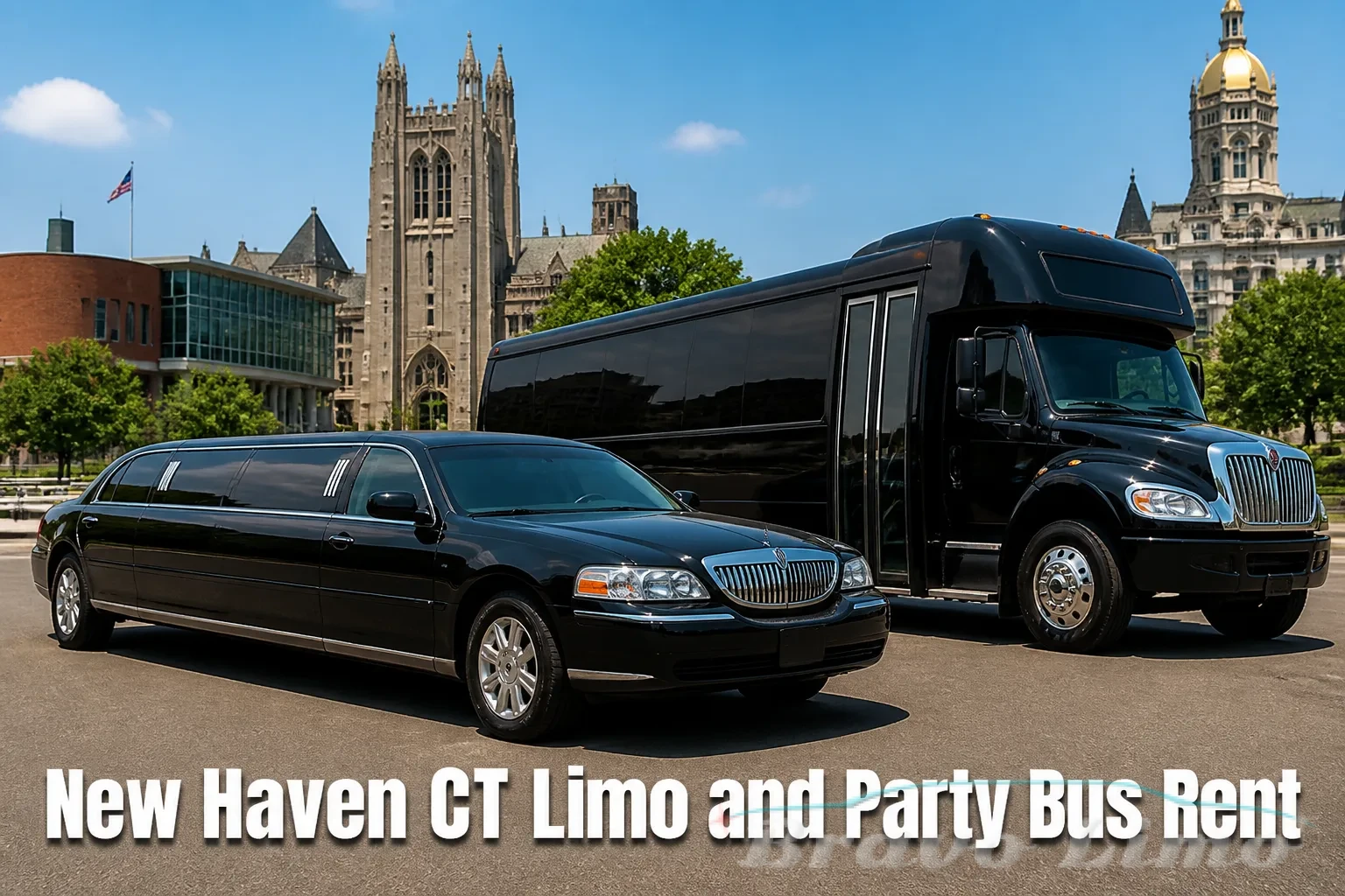 New Haven CT Limo and Party Bus Rent