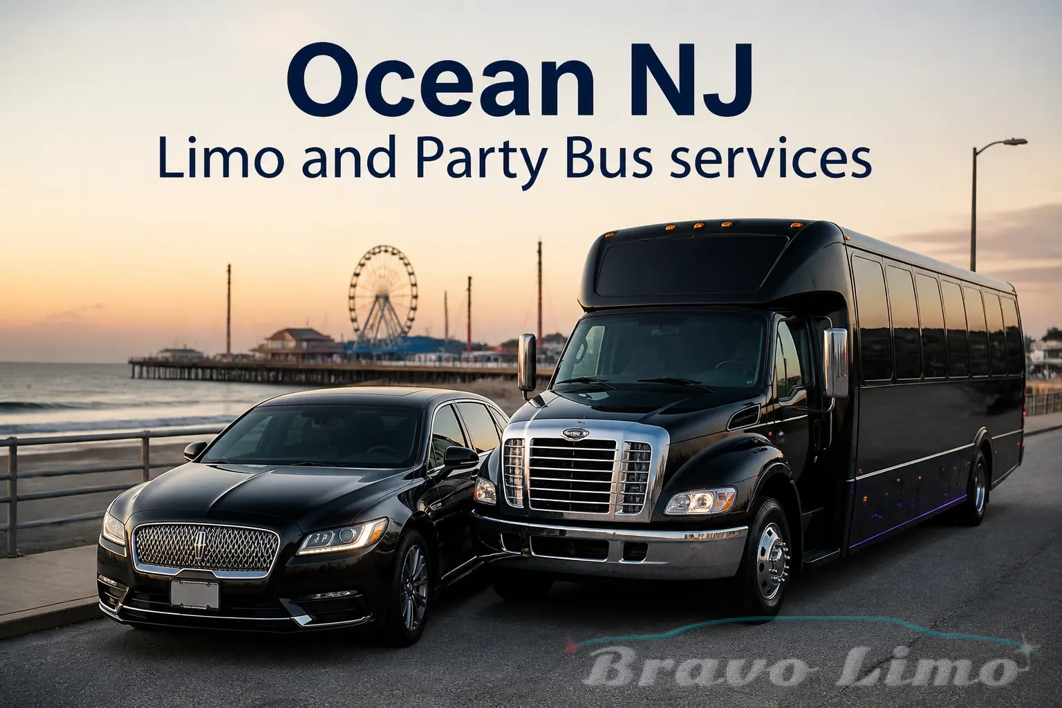 Ocean NJ Limo and Party Bus services