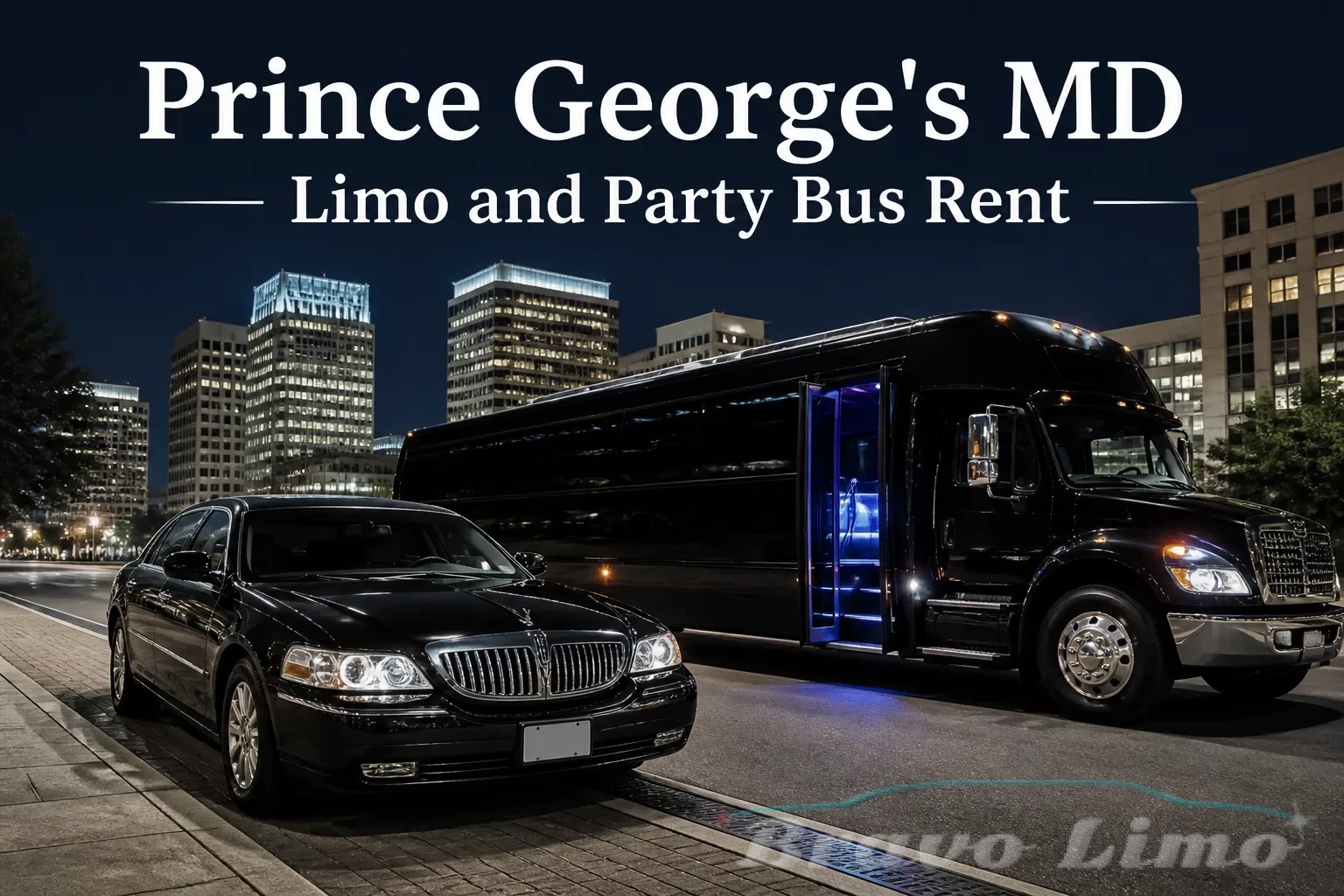 Prince George's MD Limo and Party Bus Rent