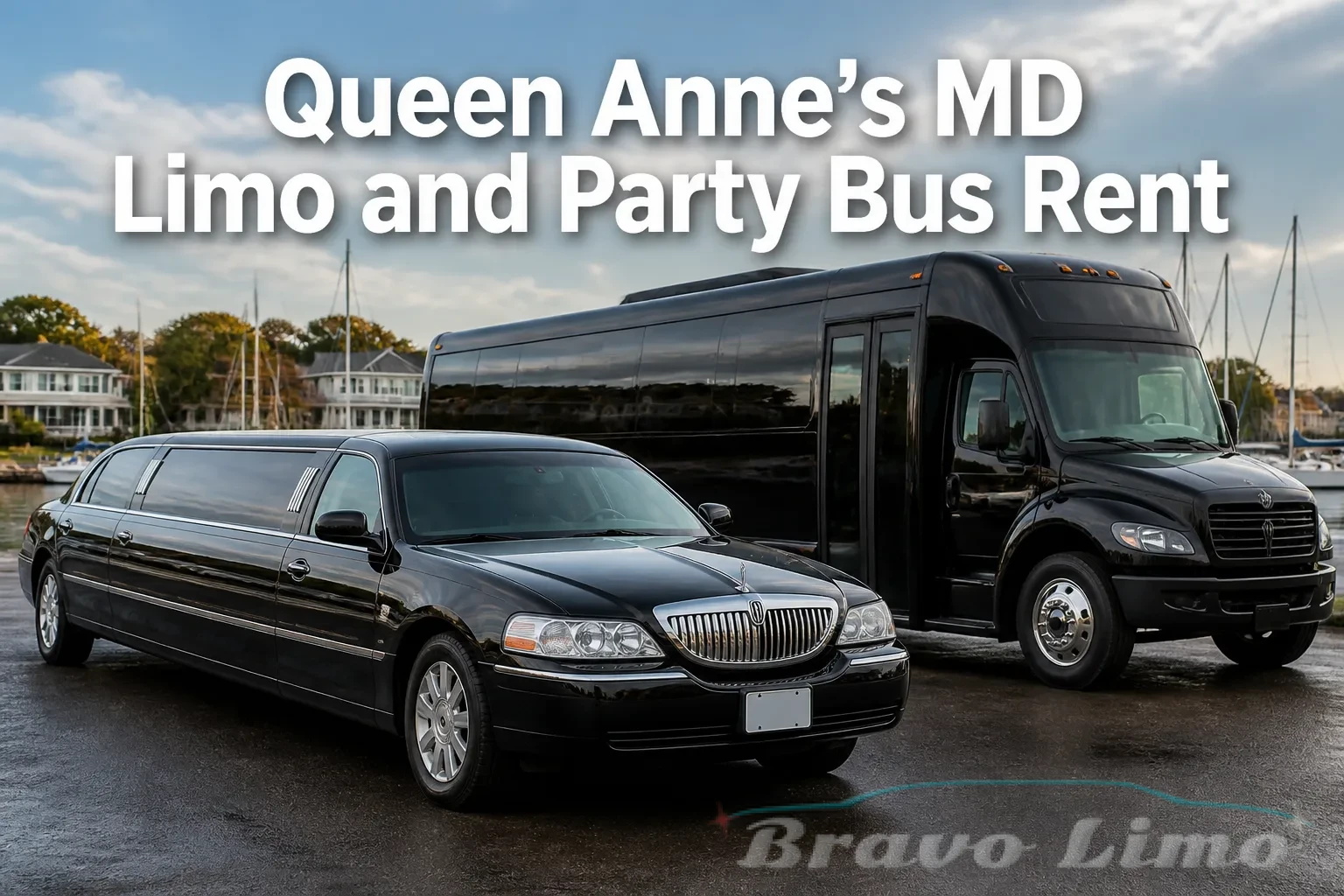 Queen Anne's MD Limo and Party Bus Rent