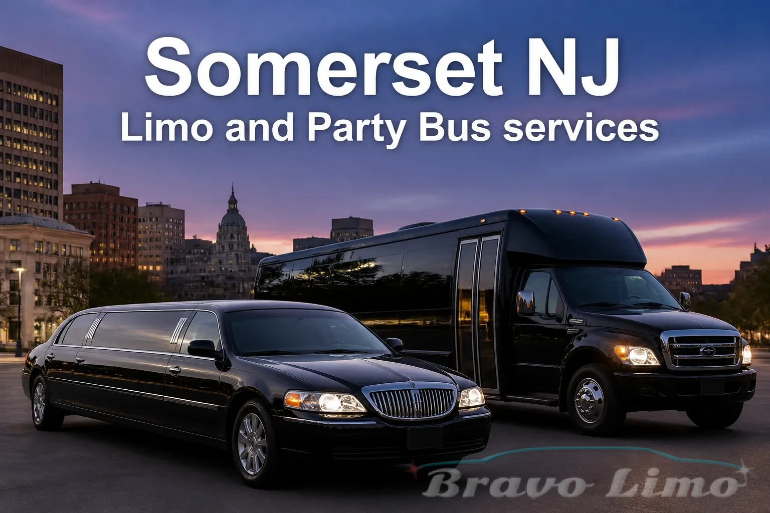 Somerset NJ Limo and Party Bus services
