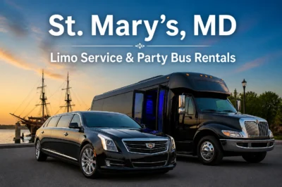 St. Mary&rsquo;s, MD Limo Service & Party Bus Rentals