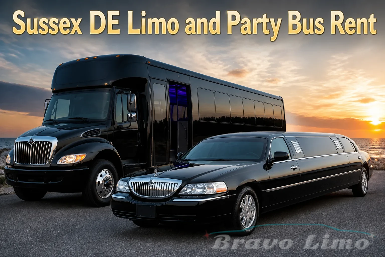 Sussex DE Limo and Party Bus Rent
