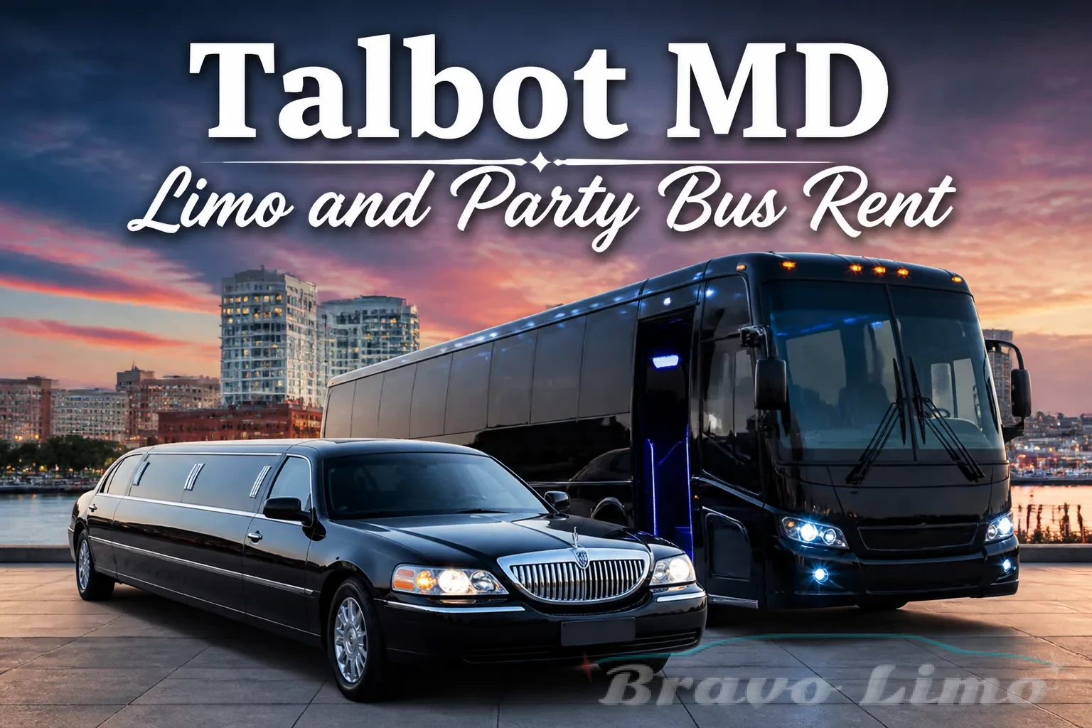 Talbot MD Limo and Party Bus Rent