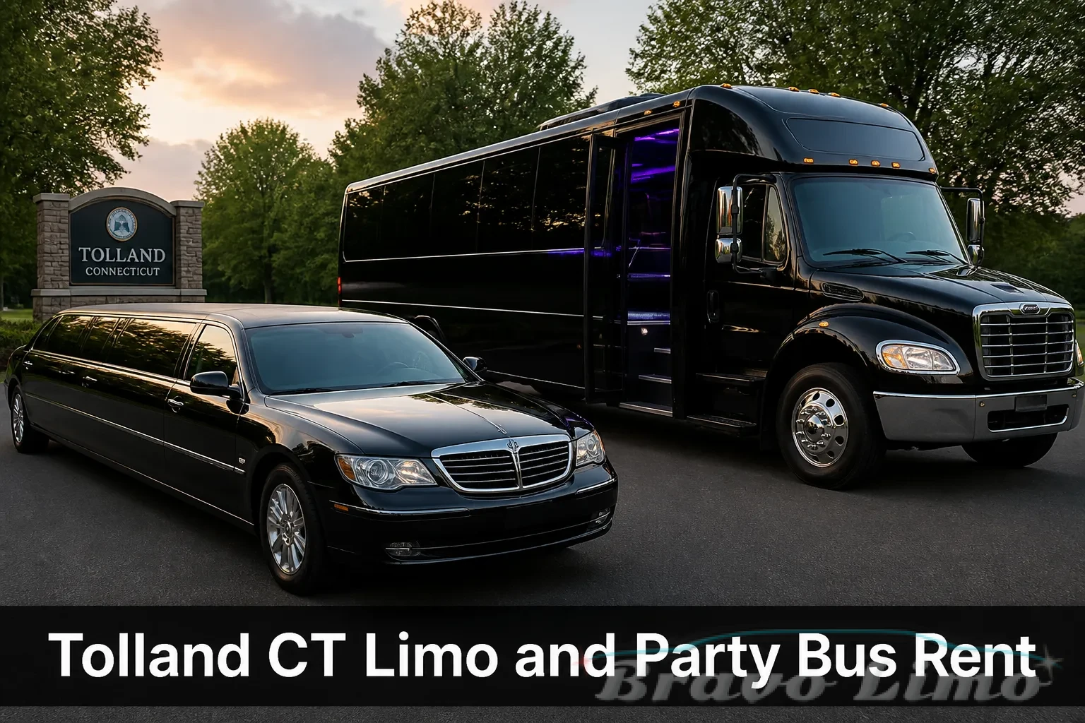 Tolland CT Limo and Party Bus Rent