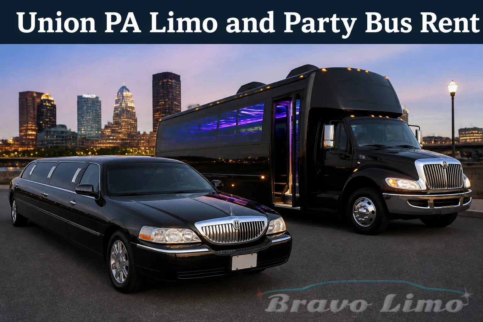 Union PA Limo and Party Bus Rent