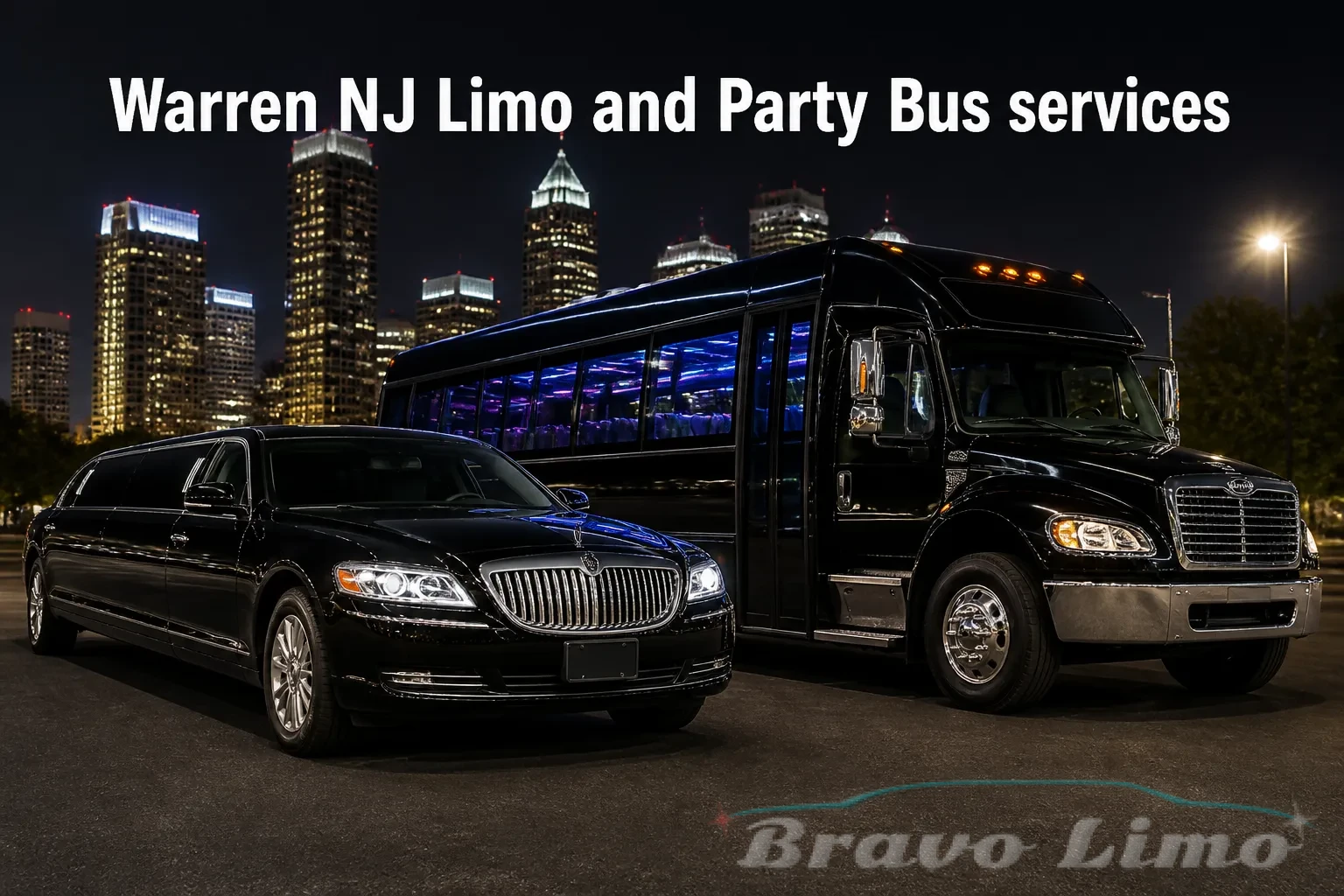 Warren NJ Limo and Party Bus services