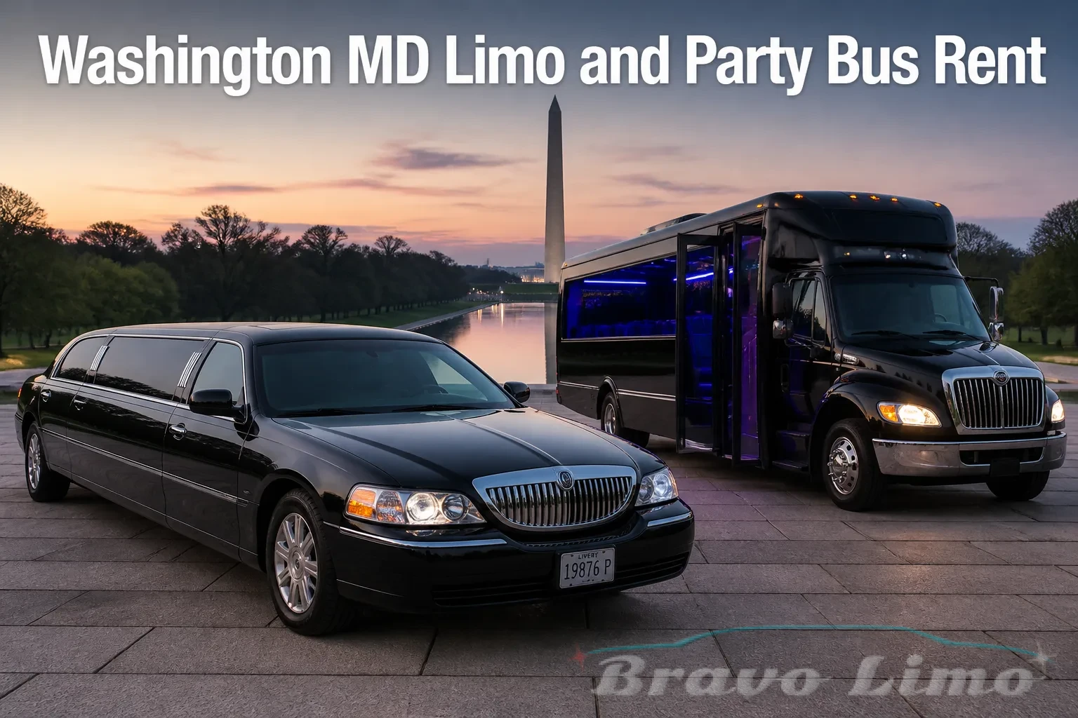 Washington MD Limo and Party Bus Rent