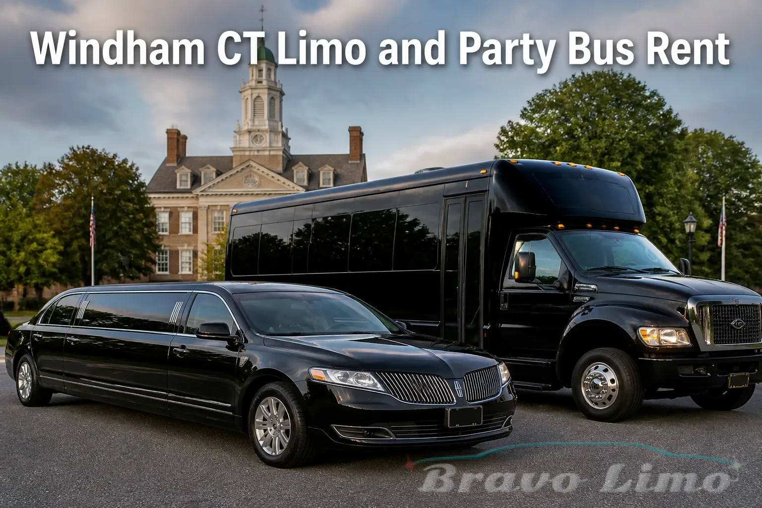 Windham CT Limo and Party Bus Rent