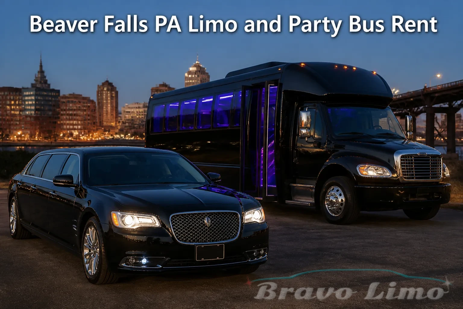 Beaver Falls PA Limo and Party Bus Rent