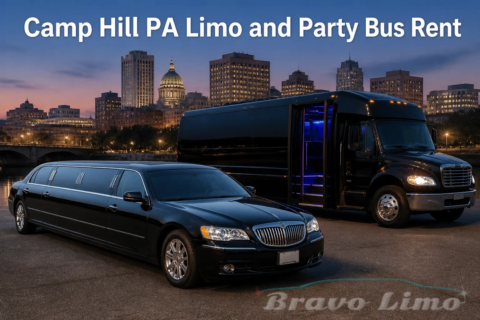 Camp Hill PA Limo and Party Bus Rent