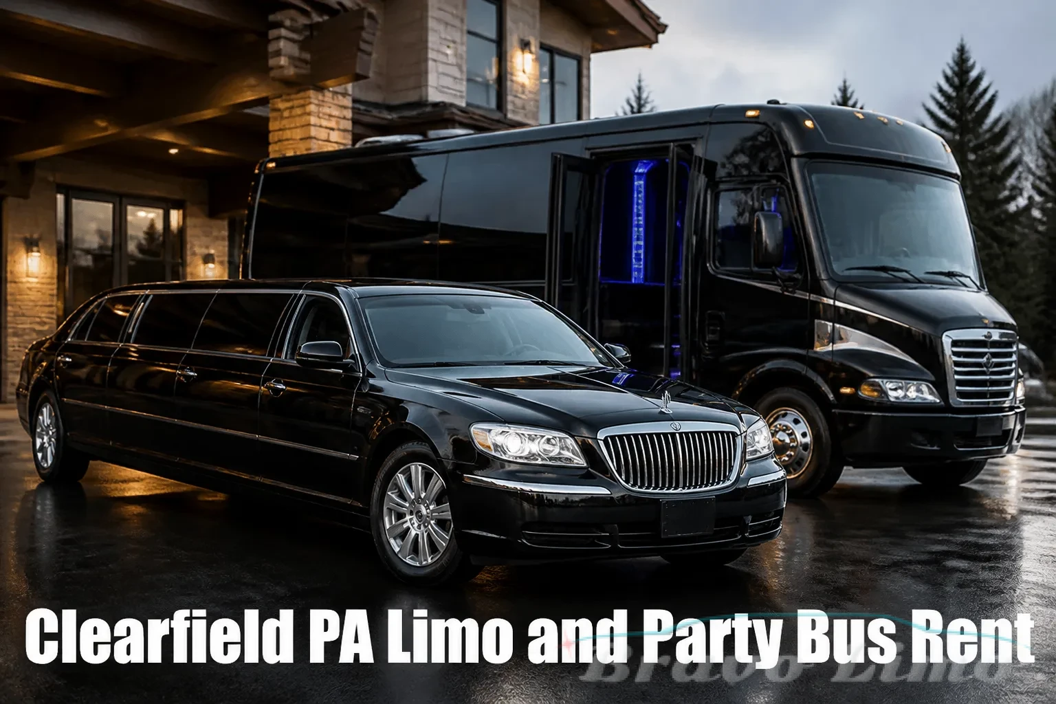 Clearfield PA Limo and Party Bus Rent