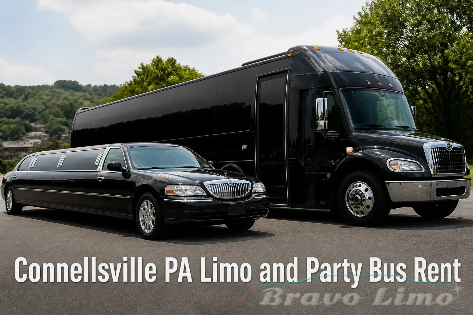 Connellsville PA Limo and Party Bus Rent