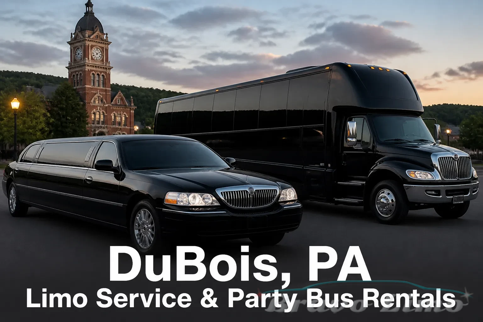 DuBois, PA Limo Service & Party Bus Rentals
