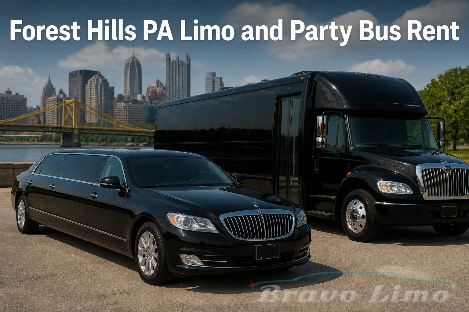 Forest Hills PA Limo and Party Bus Rent