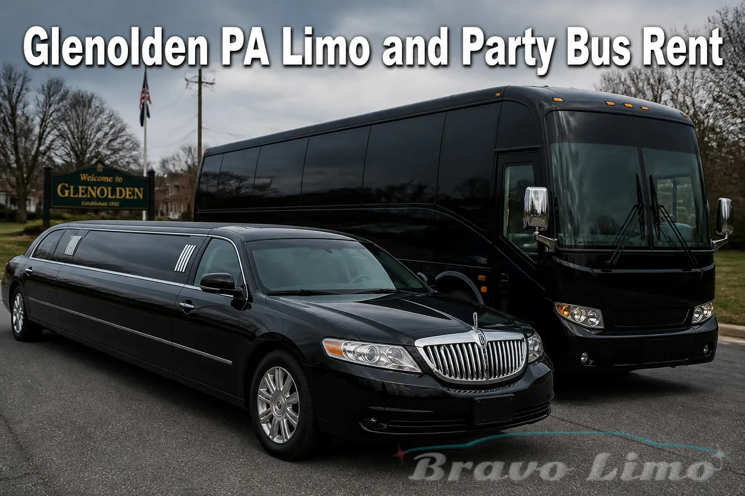 Glenolden PA Limo and Party Bus Rent