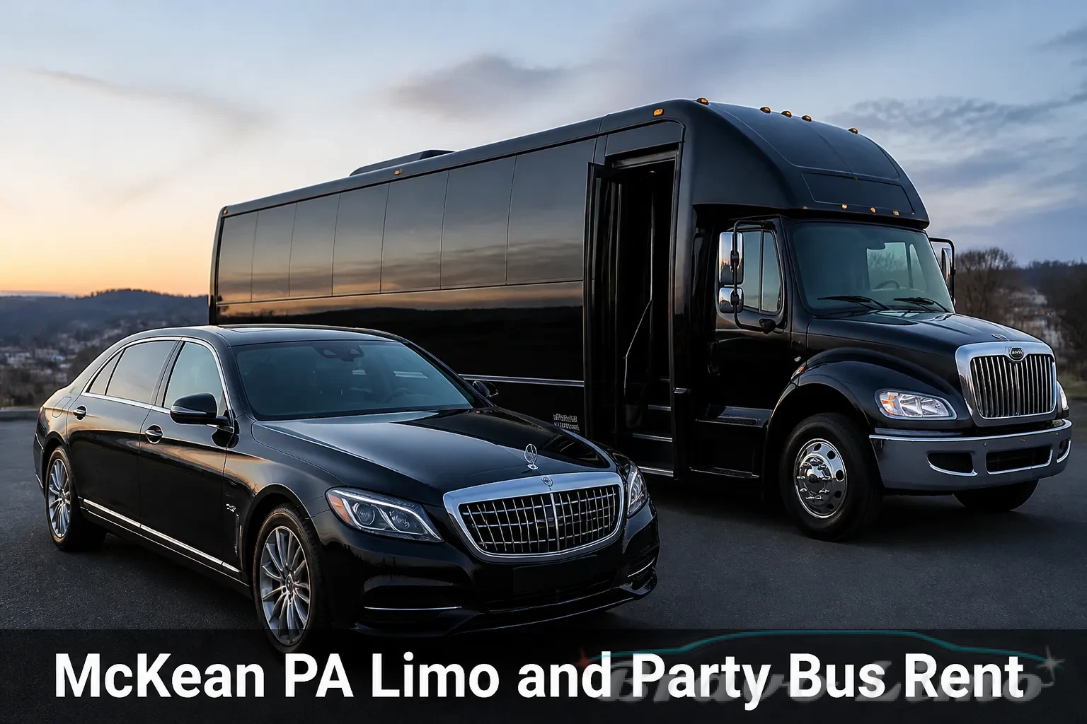 McKean PA Limo and Party Bus Rent