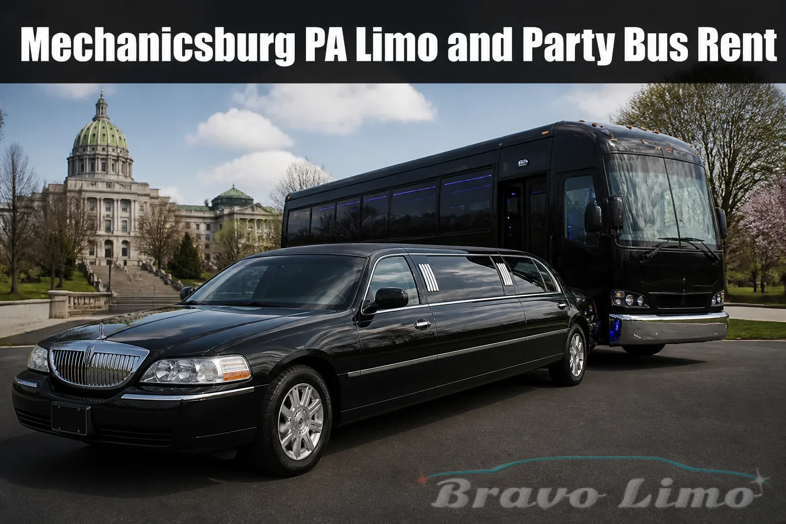 Mechanicsburg PA Limo and Party Bus Rent