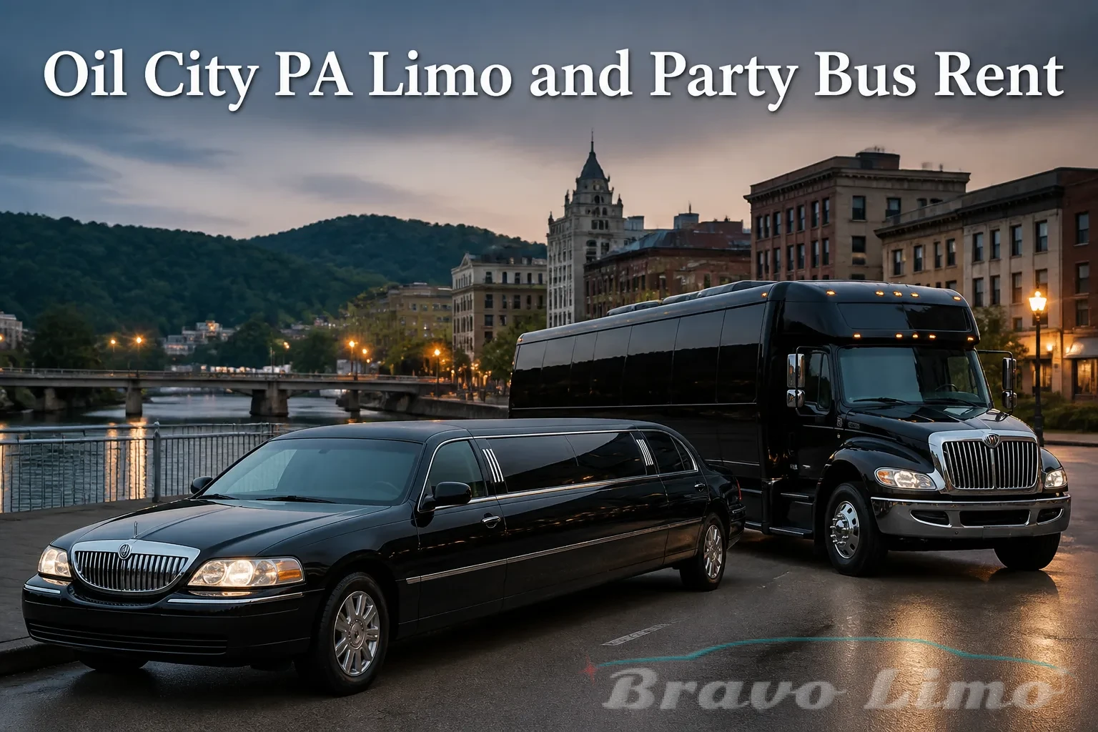 Oil City PA Limo and Party Bus Rent