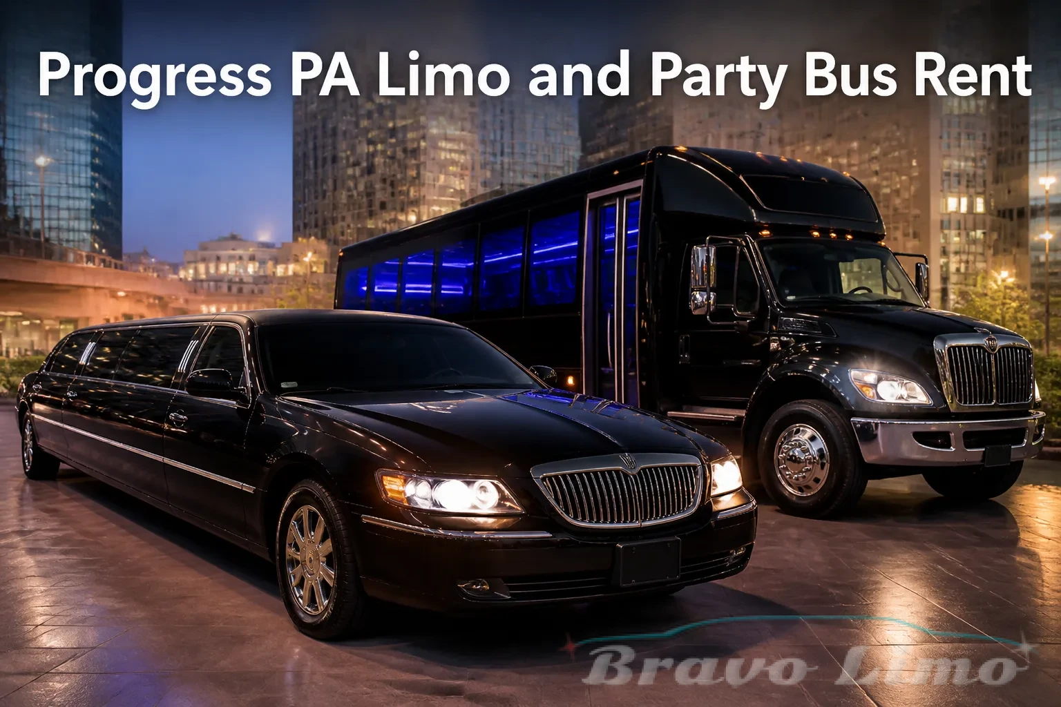 Progress PA Limo and Party Bus Rent