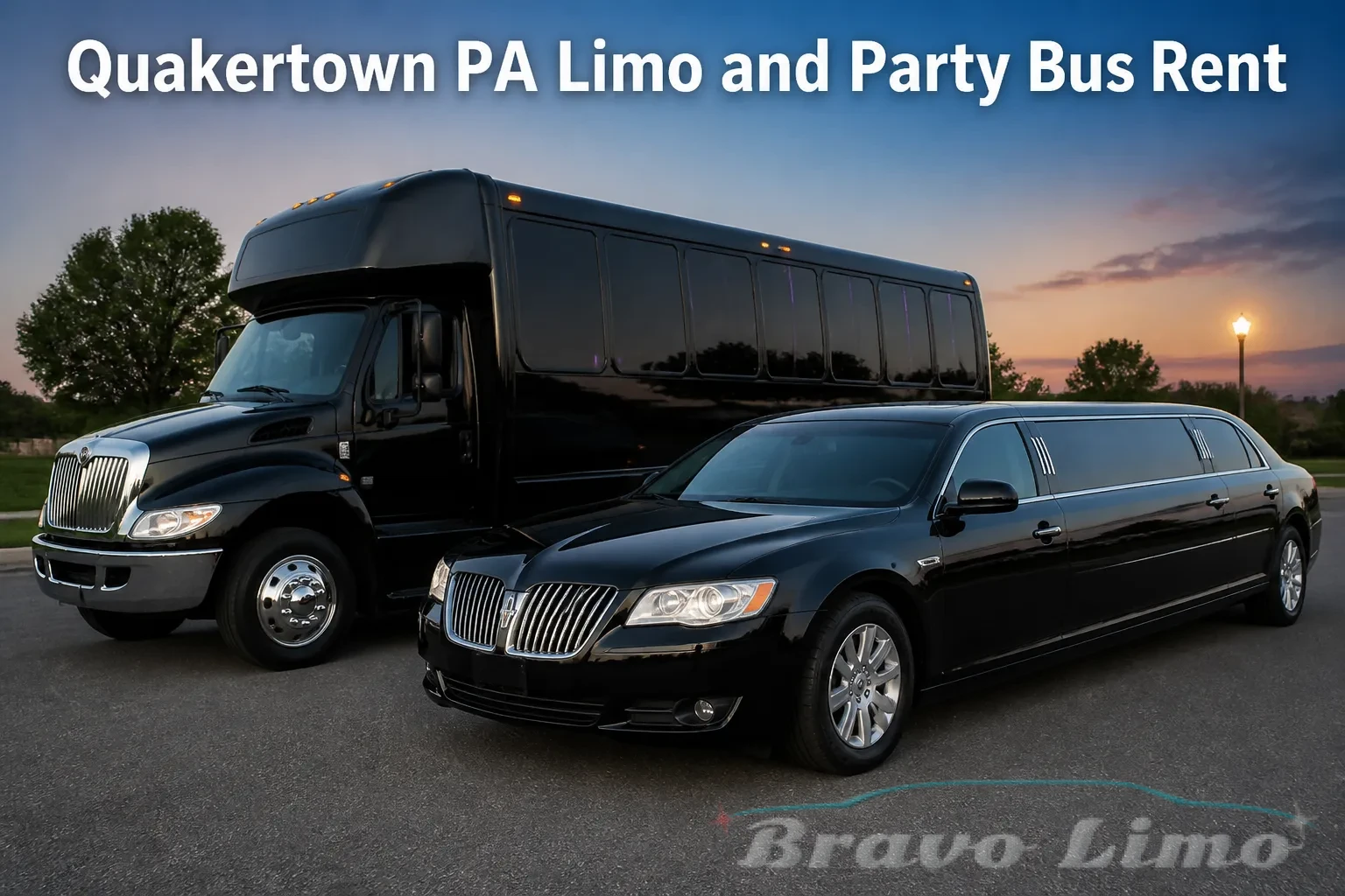 Quakertown PA Limo and Party Bus Rent