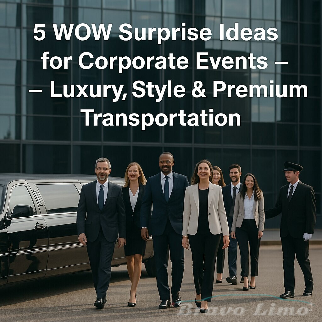 5 WOW Surprise Ideas for Corporate Events — Luxury, Style & Premium Transportation in 2026