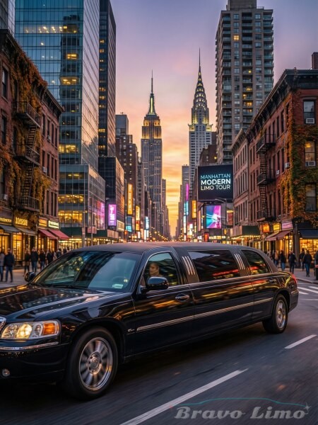 New York City Limousine Empire State Building