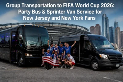 Group Transportation to FIFA World Cup 2026: Party Bus & Sprinter Van Service for New Jersey and New York Fans
