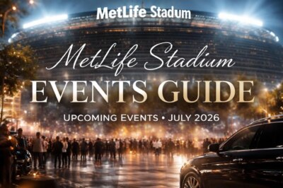 Upcoming Events at MetLife Stadium: Concerts & Games July 2026
