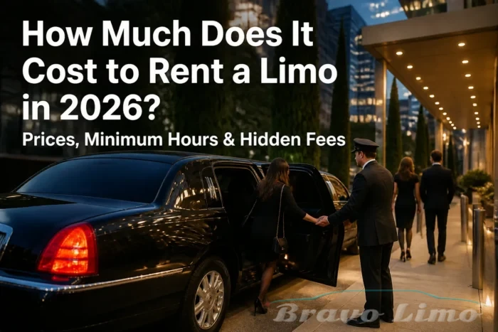 How Much Does It Cost to Rent a Limo in 2026? Prices, Minimum Hours & Hidden Fees