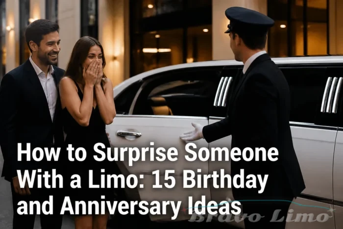 How to Surprise Someone With a Limo: 15 Birthday and Anniversary Ideas